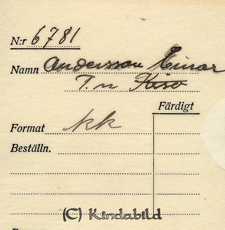 Einar Andersson Tidersrum
Nyckelord: Andersson Tidersrum