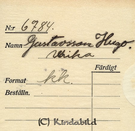 Hugo Gustavsson Ulrika
Nyckelord: Gustavsson Ulrika