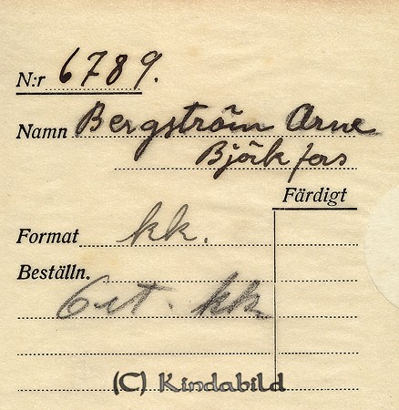 Arne Bergström Björkfors
Nyckelord: Bergström Björkfors