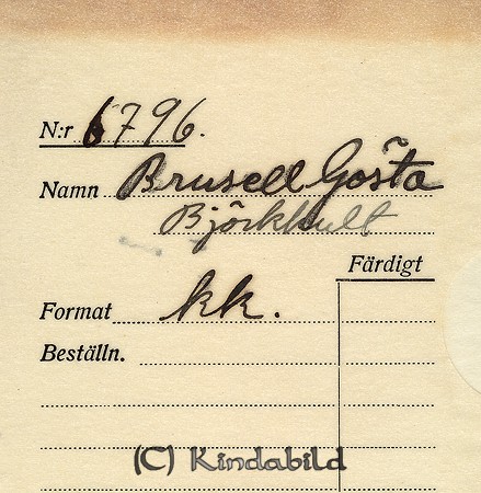 Gösta Brusell Björkhult
Nyckelord: Brusell Björkhult