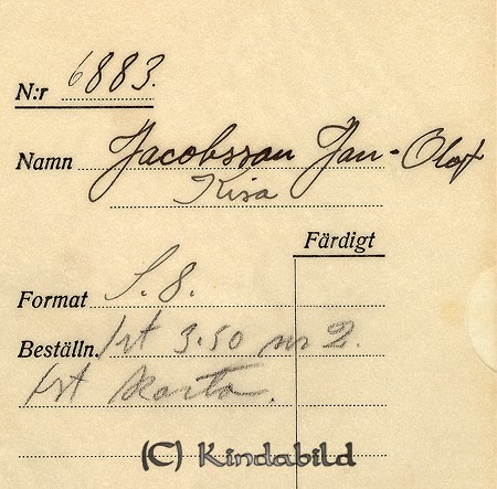 Jan-Olof Jacobsson Kisa
Nyckelord: Jacobsson Kisa