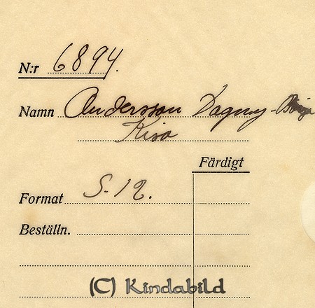 Dagny o Börje Andersson Kisa
Nyckelord: Andersson Kisa