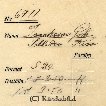 Gösta Isacksson Solliden Kisa
Nyckelord: Isacksson Kisa
