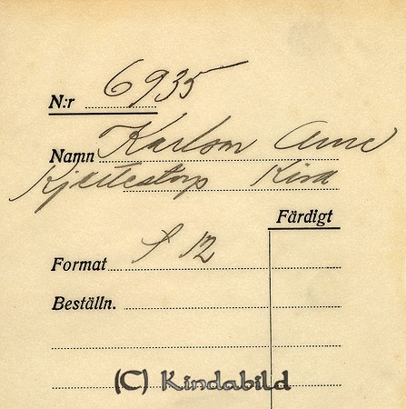 Arne Carlsson Kjettestorp Kisa
Nyckelord: Carlsson Kisa