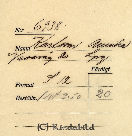 Annika Karlsson Vasavägen 2 Linköping 
Nyckelord: Karlsson Linköping