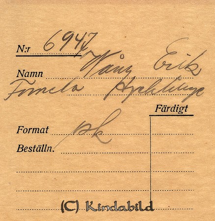 Erik Wång Hycklinge
Nyckelord: Wång Hycklinge