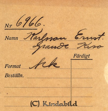 Ernst Karlsson Grönede Kisa
Nyckelord: Karlsson Kisa