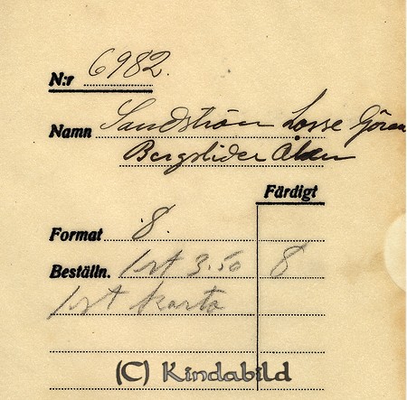 Lasse o Göran Sandström Bergsliden
Nyckelord: Sandström Bergsliden