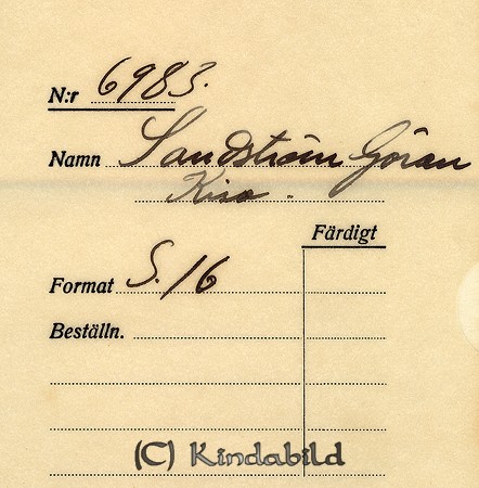 Göran Sandström Kisa
Nyckelord: Sandström Kisa