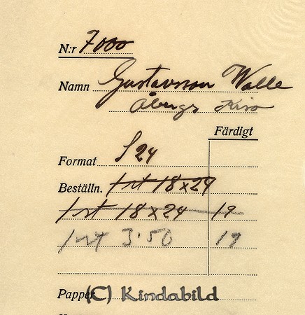 Walle Gustavsson Åbergs Kisa
