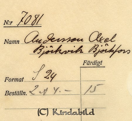 Axel Andersson Björkvik Björkfors
Nyckelord: Andersson Björkfors