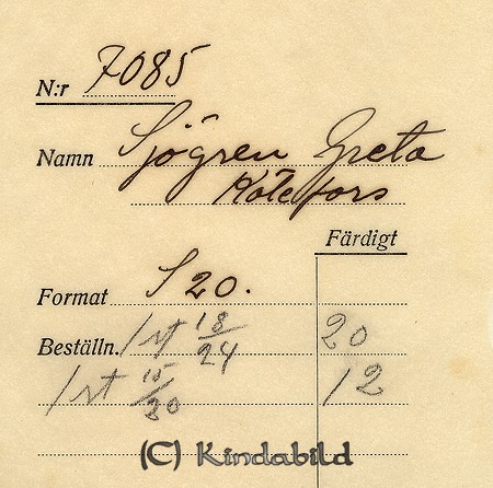 Greta Sjögren Kölefors
Nyckelord: Sjögren Kölefors