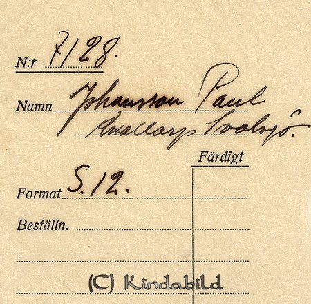 Paul Johansson Knallarp Svalsjö
Nyckelord: Johansson Svalsjö