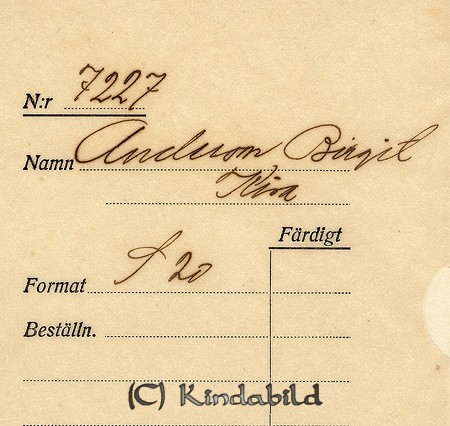 Birgit Andersson Kisa
Nyckelord: Andersson Kisa