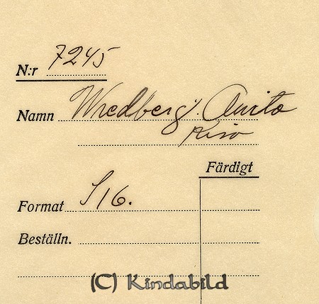 Anita Wredberg Kisa
Nyckelord: Wredberg Kisa