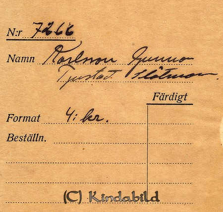 Gunnar Karlsson Tjustad Slätmon
Nyckelord: Karlsson Slätmon