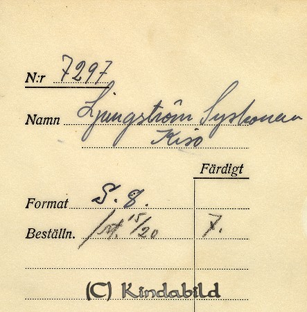 Syskonen Ljungström Kisa
Nyckelord: Ljungström Kisa