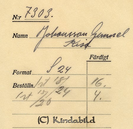 Gunnel Johansson Kisa
Nyckelord: Johansson Kisa