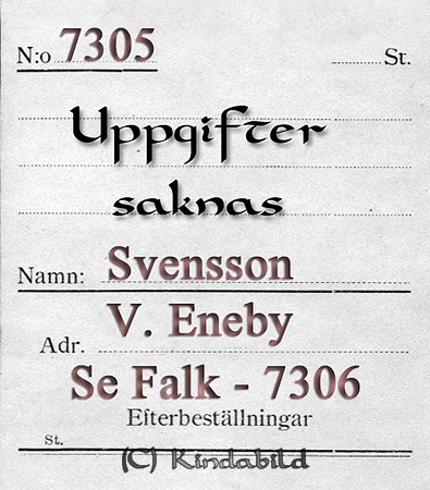 Familjen Svensson Vångvik Västra Eneby
Nyckelord: Svensson 