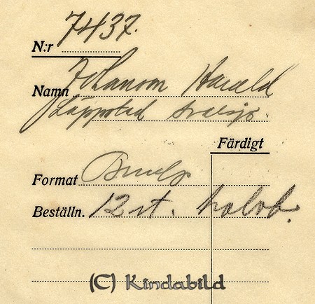 Harald Johansson Läppstad Svalsjö
Nyckelord: Johansson Svalsjö