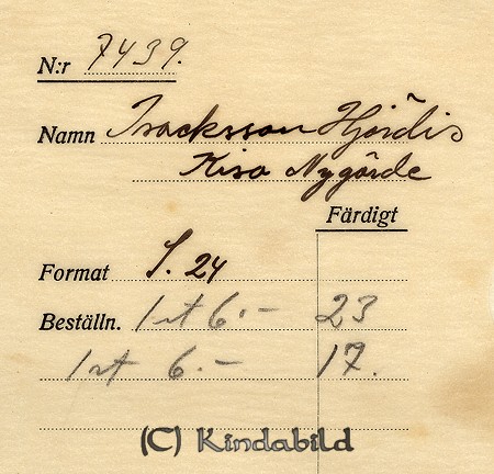 Hjördis Isacksson Nygärde Kisa
Nyckelord: Isacksson Kisa