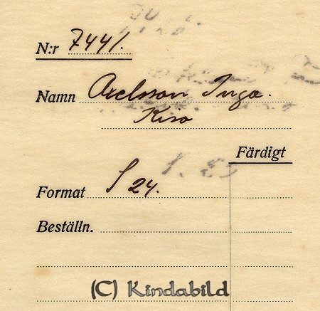 Inga Axelsson Kisa
Nyckelord: Axelsson Kisa