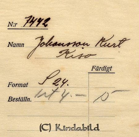 Kurt Johansson Kisa
Nyckelord: Johansson Kisa