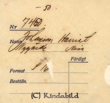 Harriet Johansson Nygärde Kisa 
Nyckelord: Johansson Kisa