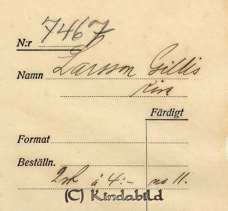 Gillis Larsson Kisa
Nyckelord: Larsson Kisa