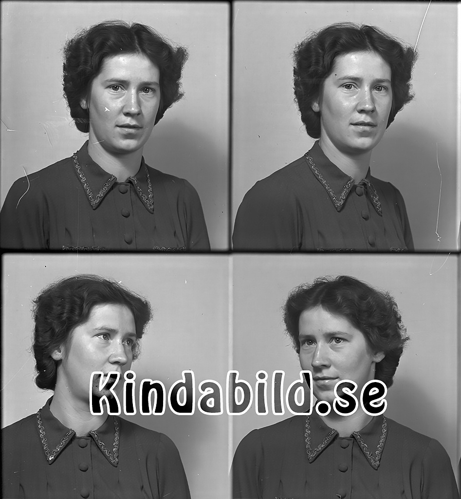 Märta Andersson Hulebo Björkfors
raja
Kvinna klädd i klänning 

raja
Märta Andersson född 1921 i Oppeby. 1960 var hon hushållerska i Hulebo. Hon var hemmadotter hos föräldrarna Johan Verner och Emma Elisabet Andersson. brodern Janne bodde också hemma i Hulebo
Källa: folkräkning 1960 
Källa: Gerd Pettersson

Nyckelord: Andersson Björkfors