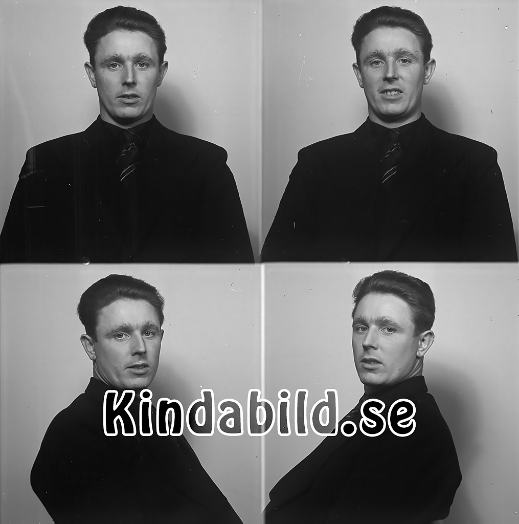 Gustav Carlsson Svalsjö Kisa
raja
Man klädd i skjorta slips och kavaj

raja
Gustav Emil Karlsson född 1920 i Kisa, son till Anders Karlsson och hans maka Ida född Danielsson 1894 i Linköping. Familjen bodde i Uvekullen Svalsjö.
Gustav gifte sig 1943 med Inez Arvida Karlsson född 1920 i Malexander.
Barn: Bo Gustav Lennart född 1943 i Linköping.
Gustav Karlsson var brandman i Linköping.
Syskon till Gustav Karlsson:
Anna Greta född 1922
Harald född 1924
Stina född 1926
Karin född 1929
Helge född 1932
Nils Erik född 1935
Inga född 1938
Källa: folkräkning 1940, 1950 och 1960 
Källa: Gerd Pettersson

Nyckelord: Carlsson Kisa