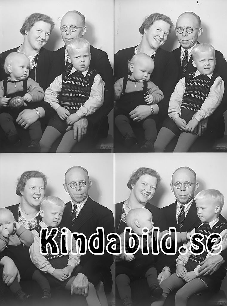 Familjen Samuelsson Linneberg Tidersrum
raja
Mor o far med sina barn

raja
Familjen Karl Samuelsson Linneberg Tidersrum.
 Hustrun Ellen född 1916 i Tidersrum.
 Barnen: Uno född 1938 och Göran född 1942.
 Källa: Studiegruppen hembygdsgården och Folkräkning 1950 
Nyckelord: Samuelsson Tidersrum