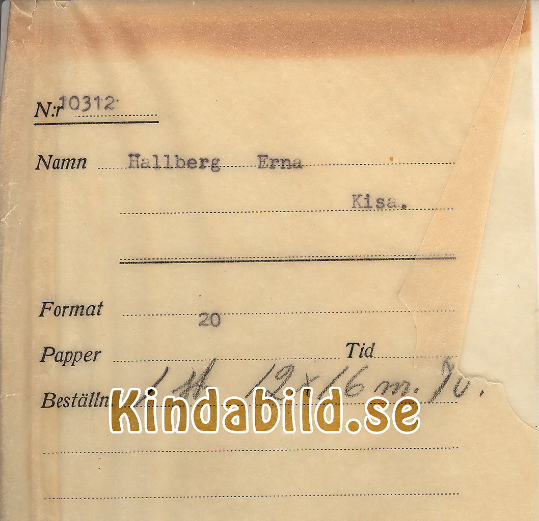 Erna Hallberg Kisa
Nyckelord: Hallberg Kisa