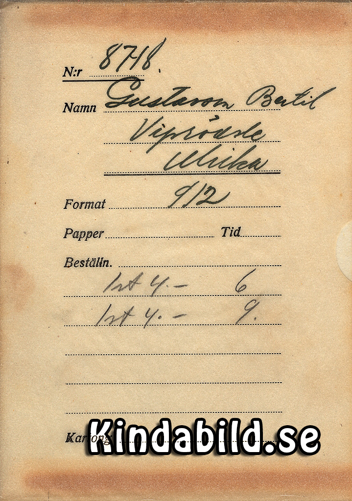 Bertil Gustavsson Viprössle Ulrika
Nyckelord: Gustavsson Ulrika