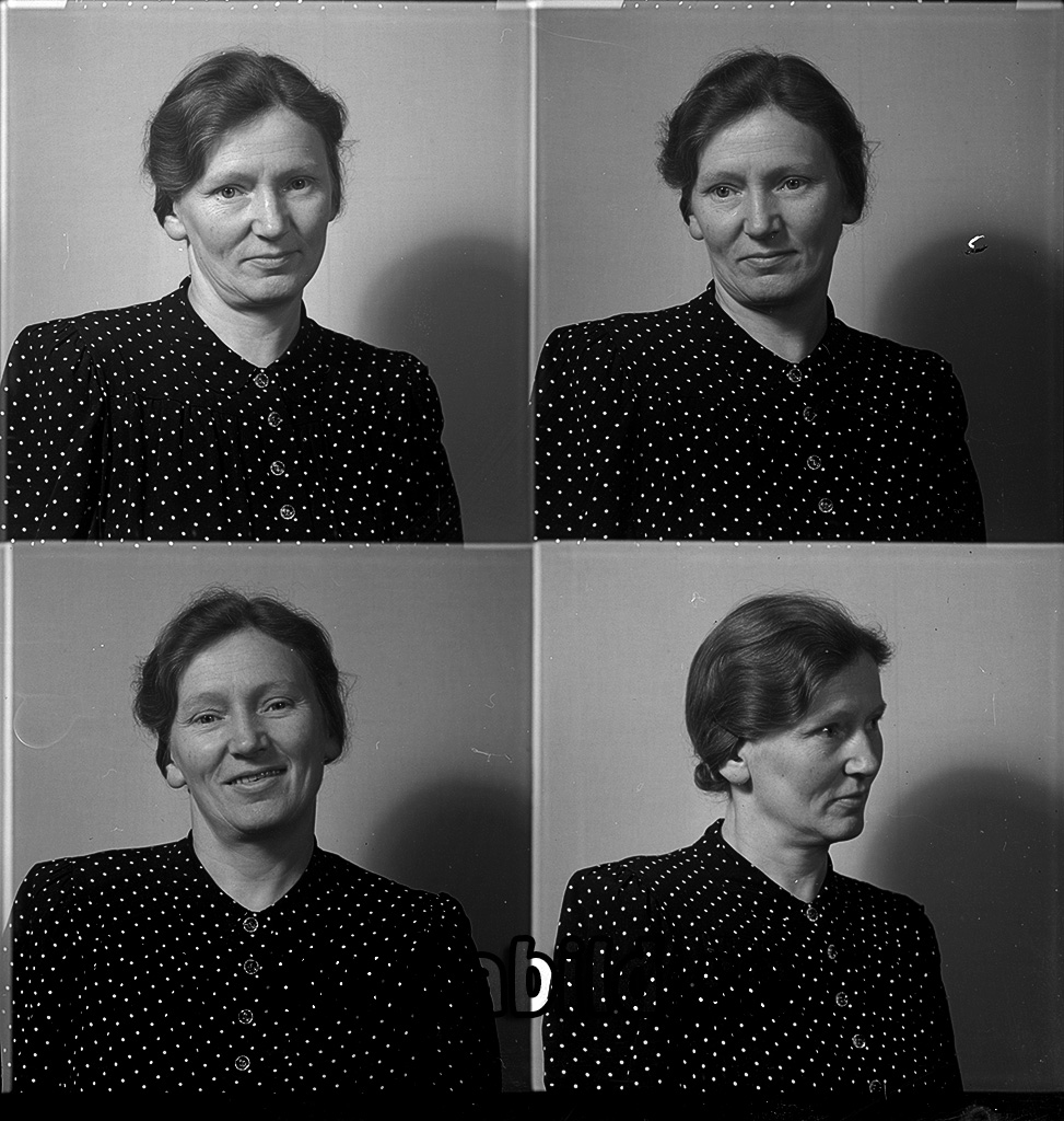 Agda Larsson Ålderdomshemmet Västra Eneby
raja
Kvinna klädd i klänning 

raja
Agda Larsson född 1900 i Vrå Kronobergs län.
Hon var föreståndare på ålderdomshemmet i Västra Eneby.
Hon var där 1940, 1950 och 1960.
Källa: Folkräkningar 
Källa: Gerd Pettersson

Nyckelord: Larsson Västra Eneby