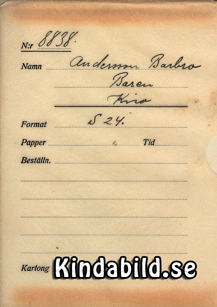 Barbro Andersson Baren Kisa
Nyckelord: Andersson Kisa