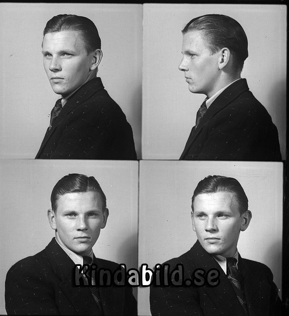 Allan Svensson Gröndala Kisa
raja
Man klädd i skjorta slips och kavaj

raja
Allan Svensson född 1921 i Kisa, son till Henning Svensson och Anna Cecilia född Tidlund. Allan var byggnadsarbetare och bodde i Lövdala.
 Syskon: Astrid, Agnes och Hans.
 Familjen bodde i Lövdala Fröåsa.
 Källa: Folkräkning 1940 och Studiegruppen hembygdsgården 

Jag tror fadern hette Karl Svensson och en syster Maja gift med Erik.
mayca
Nyckelord: Svensson Kisa
