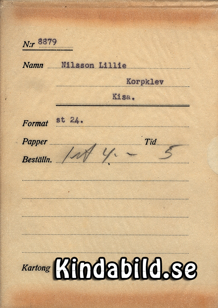 Lillie Nilsson
Nyckelord: Lillie
