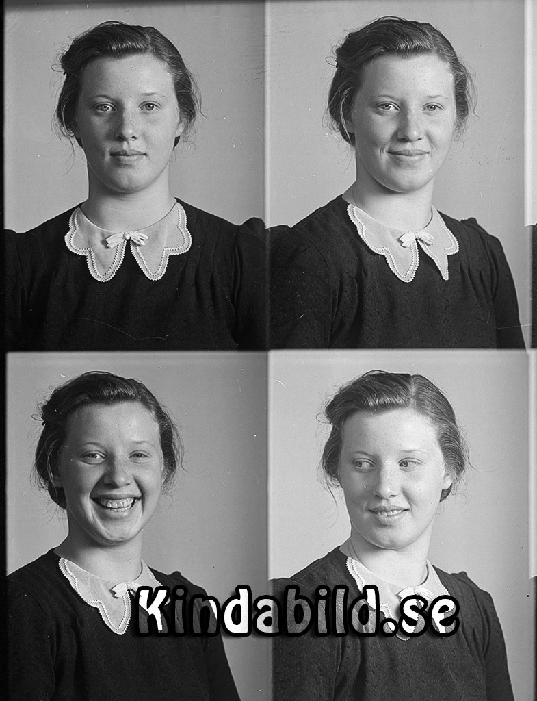 Ingegärd Carlsson Fröåsa Kisa 
raja
Kvinna klädd i klänning 

raja
Ingegärd Maria Karlsson född 1927 i Kisa. Hon var syster till bild nr 8914.
Hon var gift 1955 med Hugo Eriksson född 1914 i Kisa. De bodde i Harudden. De fick en dotter Lena Maria född 1960.
Hugo Eriksson var son till Karl Alfred Eriksson född 1878 i Kättilstad och Hilma Karolina född Karlsson 1879 i Horn.
Barn:
Erik Einar Eriksson 1913-05-21
Gustaf Hugo Eriksson 1914-12-24
Lilly Anna Charlotta Eriksson 1916-08-16
Ester Kristina Eriksson 1918-10-01
Ingrid Maria Eriksson 1922-11-18
Hugo Eriksson omkom genom drunkning i sjön Verveln.
Källa: Folkräkning 1940 
Källa: Gerd Pettersson

Ingegerd och Hugo fick två döttrar Lena och Maria.
mayca

Nyckelord: Carlsson Kisa