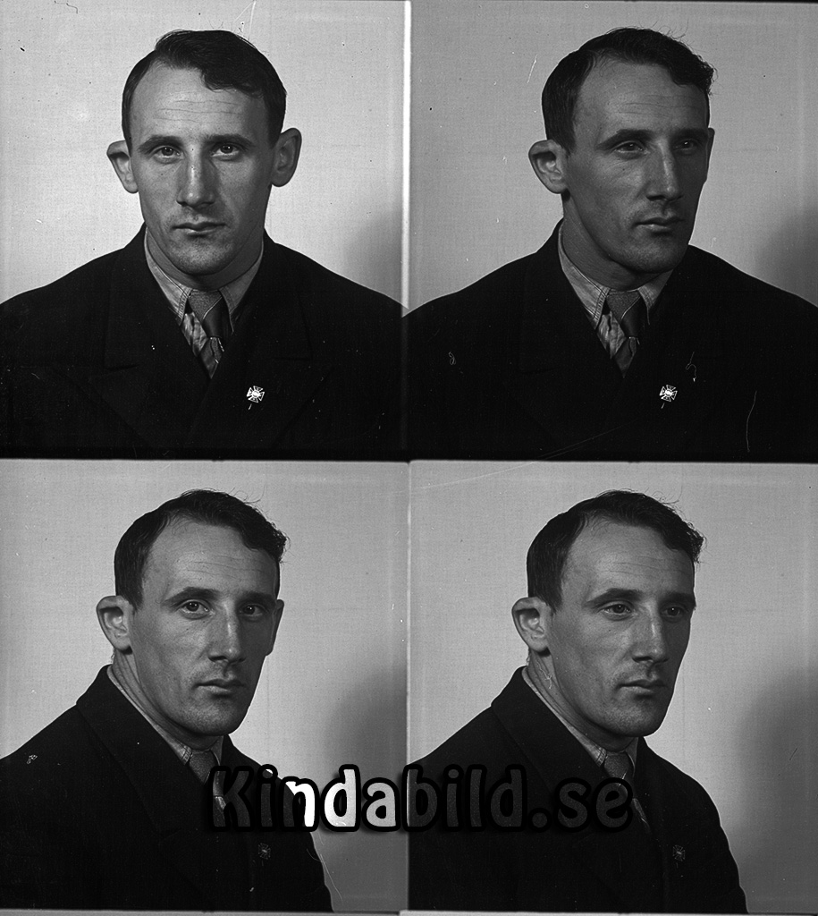John Karlsson Berget Horn
raja
Man klädd i skjorta slips och kavaj

raja
John Karlsson född 1915 i Horn. 1940 bodde han hos sin bror Hugo Karlsson Stenhaga Horn.
Han var lastare hos Elsa Jonssons Åkeri och senare körde han lastbil. 1950 bodde han i Vallhaga Horn. 1960 bodde han i Kisa. Han var ogift.
Källa: Folkräkning 1940, 1950 och 1960 
Källa: Gerd Pettersson


Nyckelord: Karlsson Horn