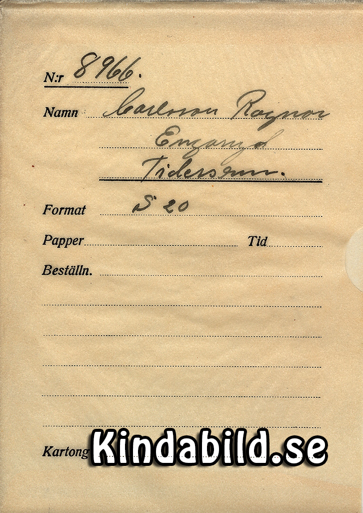 Ragnar Carlsson Engaryd Tidersrum
Nyckelord: Carlsson Tidersrum