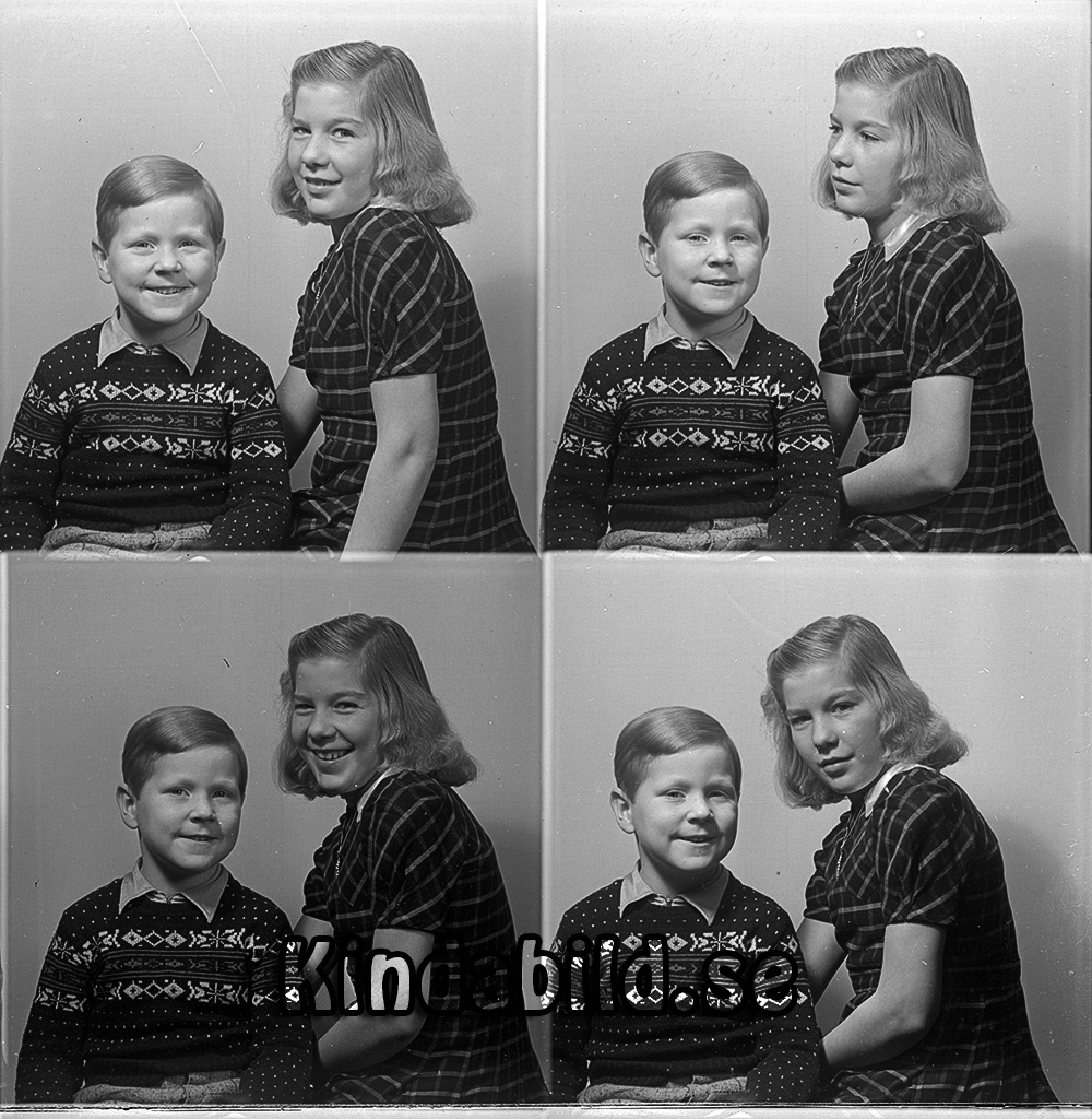 Inge och Britta Karlsson Kisa
raja
Syskonpar

raja
Inge född 1937 och Britt Karlsson, barn till Siri och snickaren Ragnar Karlsson, Järnvillan Kisa
 Britt gifte sig med Bertil Samuelsson. Hon arbetade på Sandströms Skoaffär i Kisa. De fick två pojkar.
 Källa: Studiegruppen hembygdsgården 

Nyckelord: Karlsson Kisa