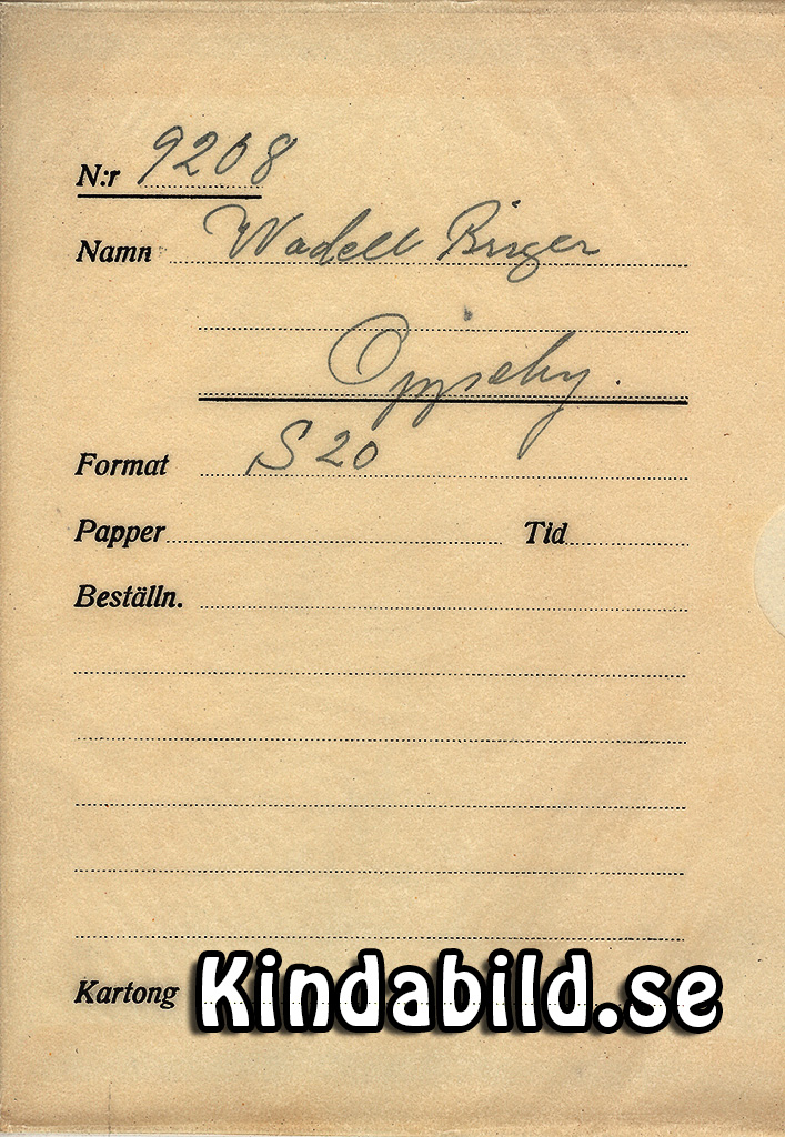 Birger Wadell Oppeby
Nyckelord: Wadell Oppeby