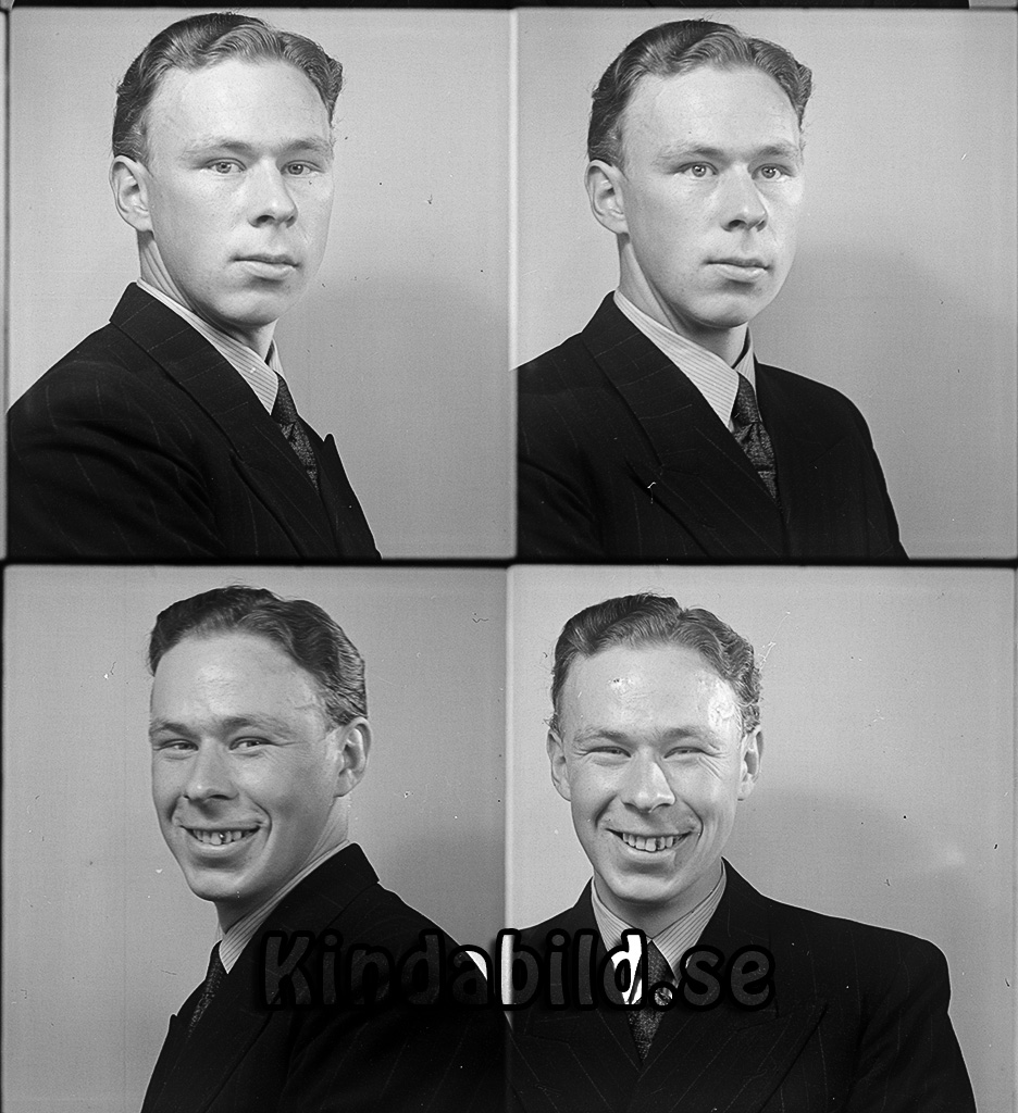 Sven Svensson Harg Kisa
raja
Man klädd i skjorta slips och kavaj

raja
Gjuteriarbetare Sven Svensson född 1918 i Kisa. Han kom från Harg där fadern var lantarbetare. Hade flera syskon.
Gift med Gunborg född Karlsson 1924 i Västra Eneby.
Son: Tommy född 1947. Familjen bodde i Nordåkra Kisa 1950. 
Källa: Gerd Pettersson


Nyckelord: Svensson Kisa