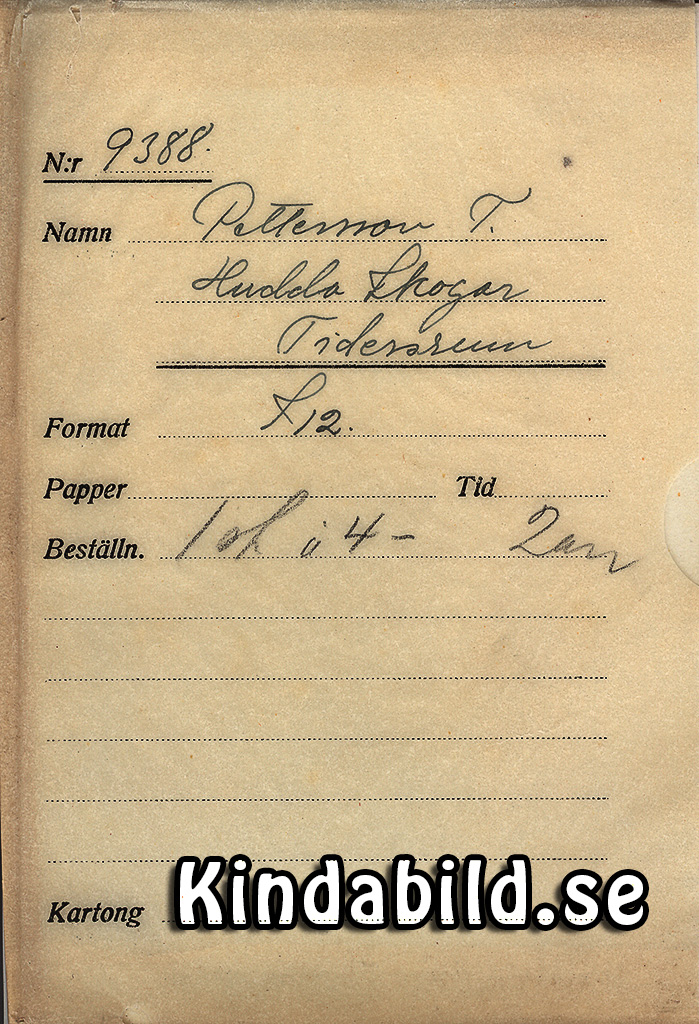 T Pettersson Hudda Tidersrum
Nyckelord: Pettersson Tidersrum