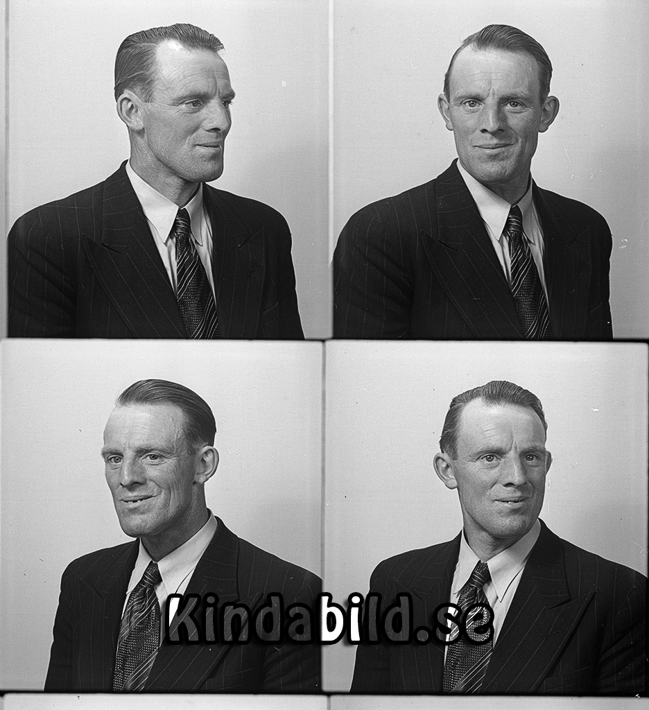 Helge Johansson Sjövik Norra Vi
raja
Man klädd i skjorta slips och kavaj

raja
Helge Johansson född 1907 i Sund.
1950 bodde han i Fallstugan Njärvefall Norra Vi.
1970 bodde han i Moen Österbymo. 
Källa: Gerd Pettersson


Nyckelord: Johansson Norra Vi