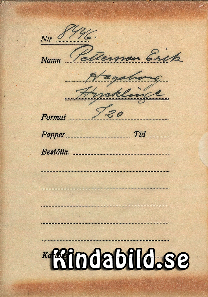 Erik Pettersson Hagaborg Hycklinge
Nyckelord: Pettersson Hycklinge