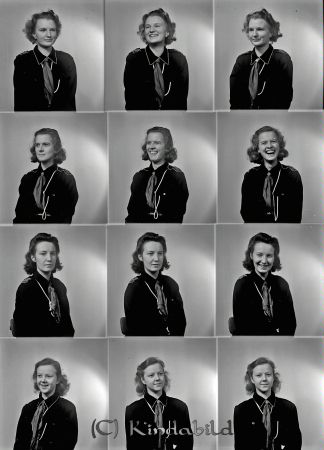 Greta Svensson och Elvy Andersson
Två unga damer på var sin bild, klädda i scoutdräkt.

gepe
Greta Svensson och Elvy Andersson Kisa

raja
Greta var dotter till Janne Svensson Brogård Kisa
Elvy var dotter till montor Andersson på Enebygatan.
Källa; Studiegruppen hembygdsgården 
Nyckelord: Greta och Elvy Kisa