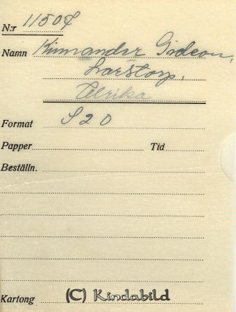 Kinnander Gideon Larstorp Ullrika
Kinnander Gideon Larstorp Ullrika 
Nyckelord: Kinnander Larstorp