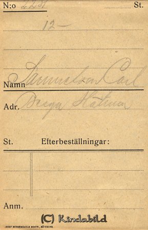 Samuelsson  Carl  Berga  Slätmon
Samuelsson  Carl  Berga  Slätmon
Nyckelord: Samuelsson Berga